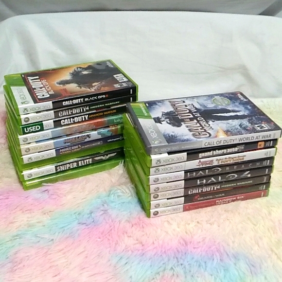 XBOX 360 Bundle Of 16 Games Gently Played